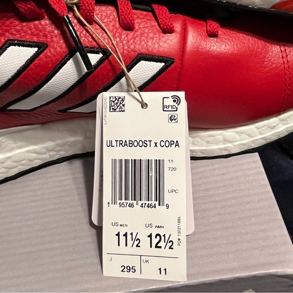 NEW Adidas New York Red Bulls Ultraboost DNA X Copa shoes, size 11.5 - Picture 10 of 10